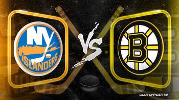 NHL Odds: Islanders-Bruins prediction, odds and pick