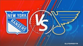 NHL odds: Rangers-Blues prediction, odds, pick, and more