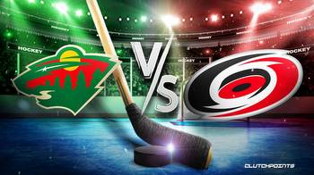 NHL Odds: Wild-Hurricanes prediction, pick, how to watch