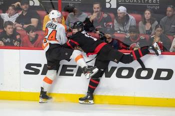 Ottawa Senators at Philadelphia Flyers