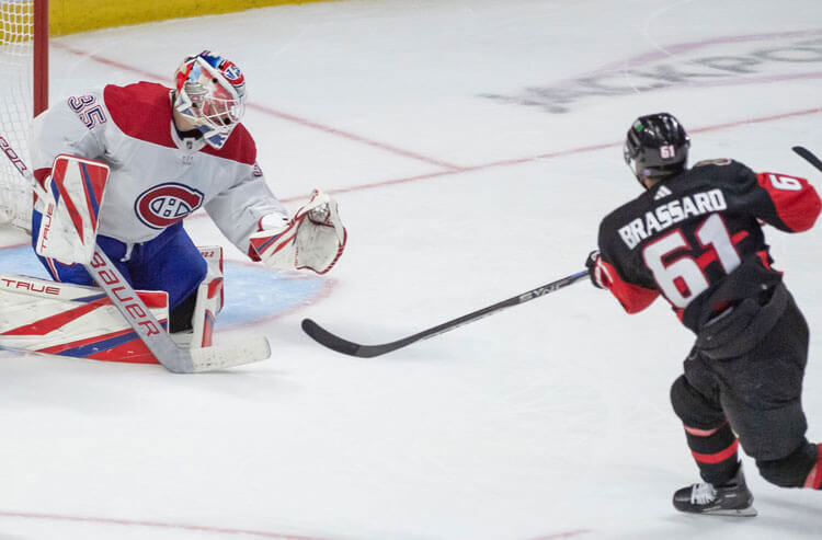 Senators vs Canadiens Picks, Predictions & Odds Tonight