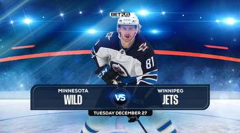 Wild vs Jets Prediction, Stream, Odds and Picks Dec 27