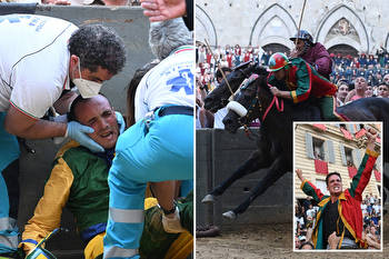 'World's most insane horse race' featured in James Bond sees jockeys risk life & limb racing full pelt in city streets