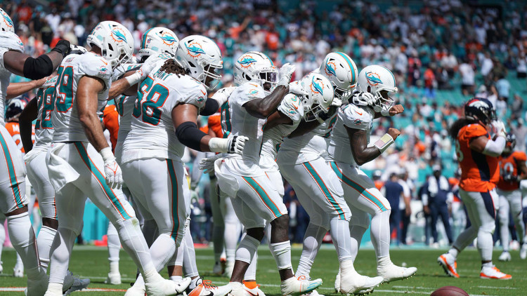 70 points and an undefeated record for the Miami Dolphins sill isn't enough to convince odds makers