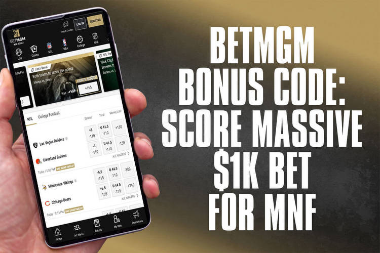 BetMGM bonus code AMNY1000: Score massive $1K bet for Patriots-Cardinals