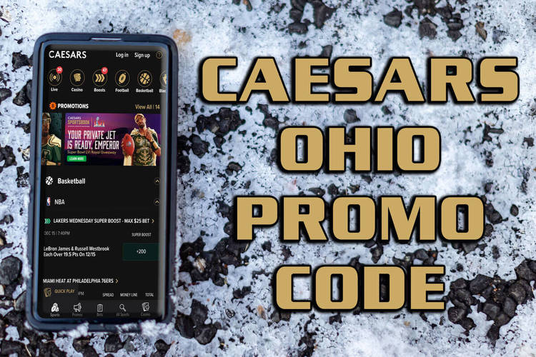 Caesars Ohio promo code: $1,500 on Caesars for NBA, NFL wild card games