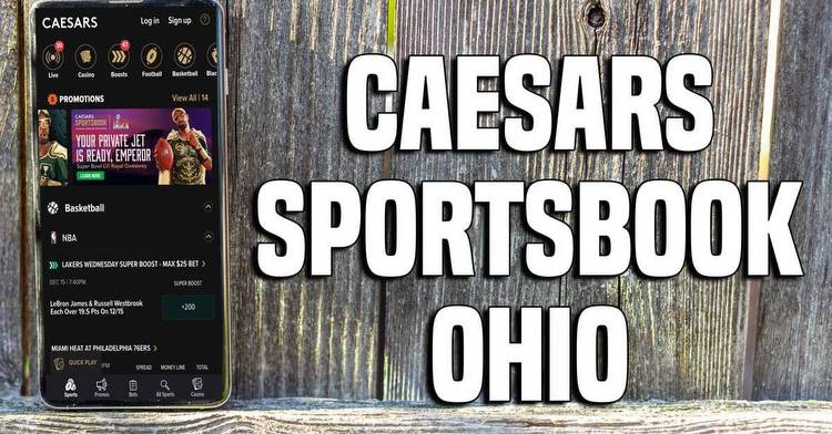 Caesars Sportsbook Ohio: Huge $1,500 Bet on Caesars for NFL Playoff Games