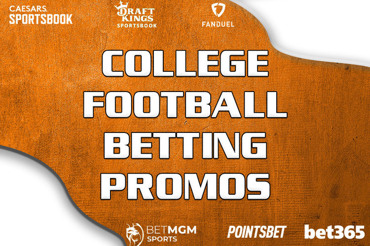 College Football Betting Promos: Get $3,500+ Bonuses This Weekend
