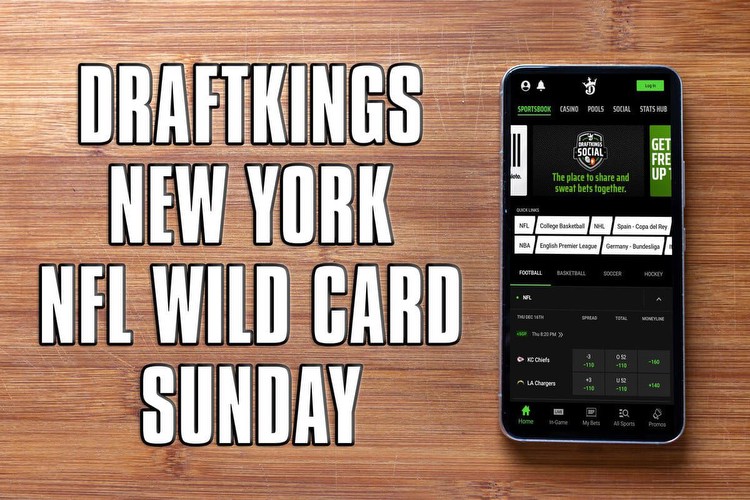 DraftKings NY Promo Code: Bet $5 on Wild Card Sunday, Get $200 in Bonus