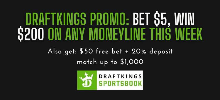 DraftKings promo code: Bet $5, win $200 on TNF, NBA, NHL, and more on Thursday