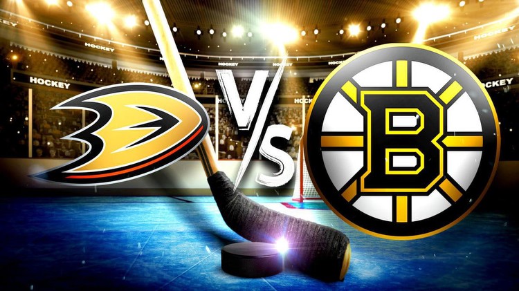 Ducks vs. Bruins prediction, odds, pick, how to watch