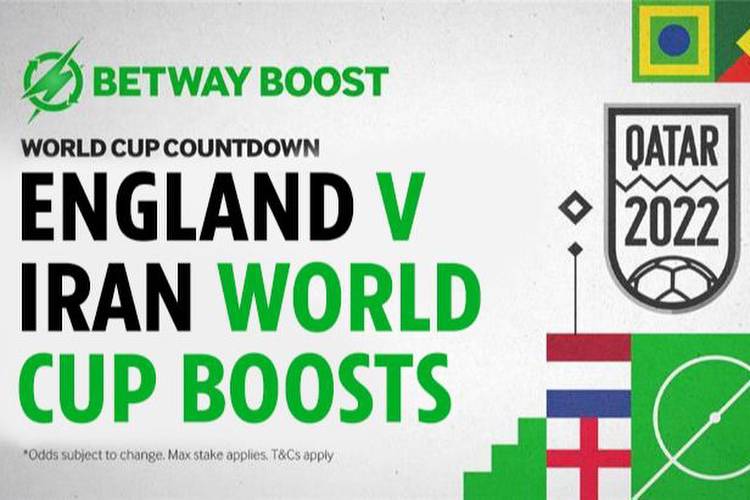 England v Iran Super Boosts with Betway including Harry Kane, Phil Foden and Raheem Sterling