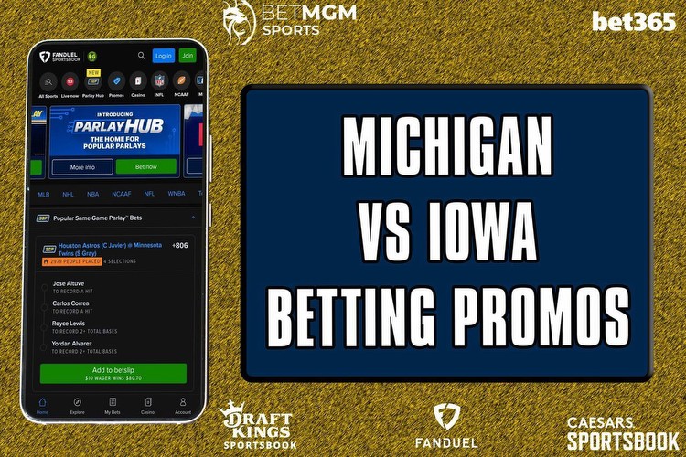 Michigan-Iowa betting promos: Get $3,800 bonuses for Big Ten Championship Game