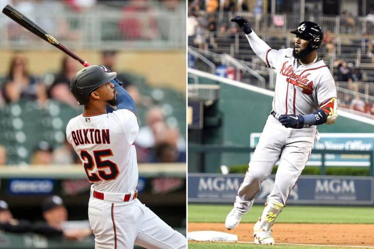 MLB picks, home run props: Byron Buxton, Marcell Ozuna