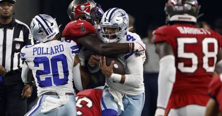 MNF NFL wild card odds preview: Cowboys at Buccaneers