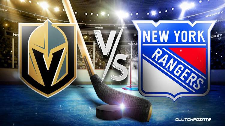 NHL Odds: Golden Knights-Rangers prediction, pick, how to watch