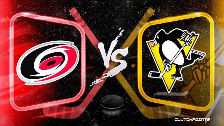 NHL Odds: Hurricanes-Penguins prediction, odds and pick