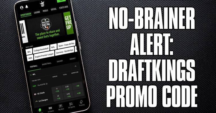 No-Brainer Alert: DraftKings Promo Code Activates Bet $5, Win $200 Saturday