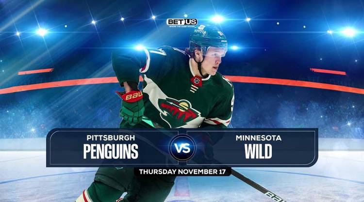 Penguins vs Wild Prediction, Preview, Odds, Picks, Nov. 17