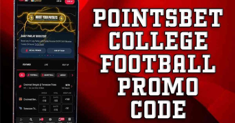 PointsBet Promo Code: Bet $50 on College Football, Get Free Jersey with Fanatics