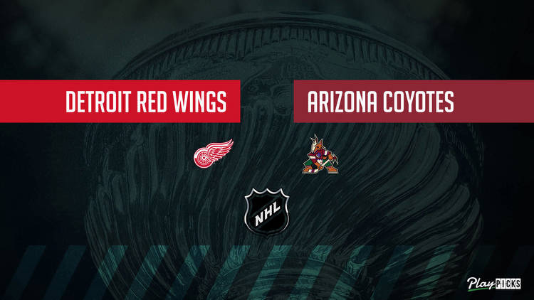 Red Wings Vs Coyotes NHL Betting Odds Picks & Tips